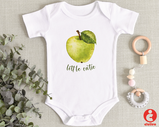 Body Bebé "Little Cutie Maçã" 100% algodão