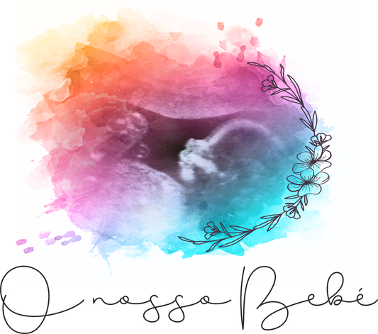 Ecografia Personalizada "O Nosso Bebé" - Revelação Gravidez, Quadro Digital- FICHEIRO DIGITAL
